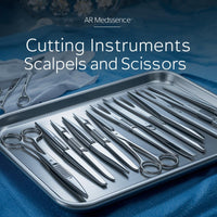 Cutting instruments  (scalpels and scissors)